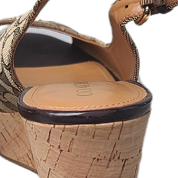 Coach Cork Wedge Platform Heels Size 10, only worn twice, in perfect condition❤️ - Picture 7 of 7